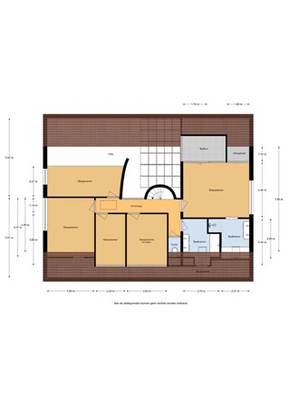 Floorplan - Fort Oranje 10, 3445 DB Woerden